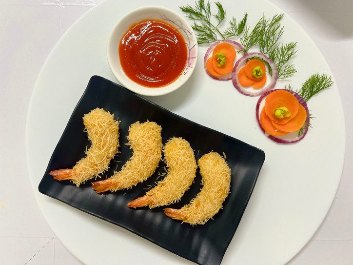 Frozen Raw PDTON Katafi (CUT) Vannamei Shrimps