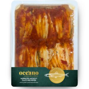 Marinated Anchovy Fillets Red Pepper