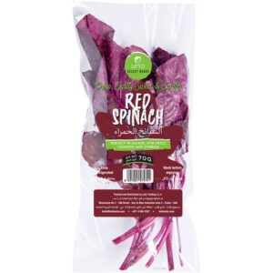 Red Spinach Leaves